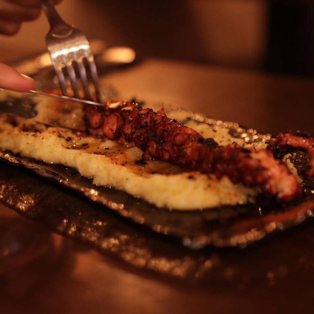 tomar aperitivo en valencia - pulpo